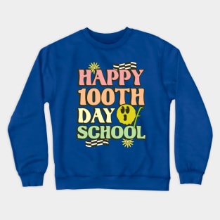 Happy 100th Day of School // Colorful Crewneck Sweatshirt